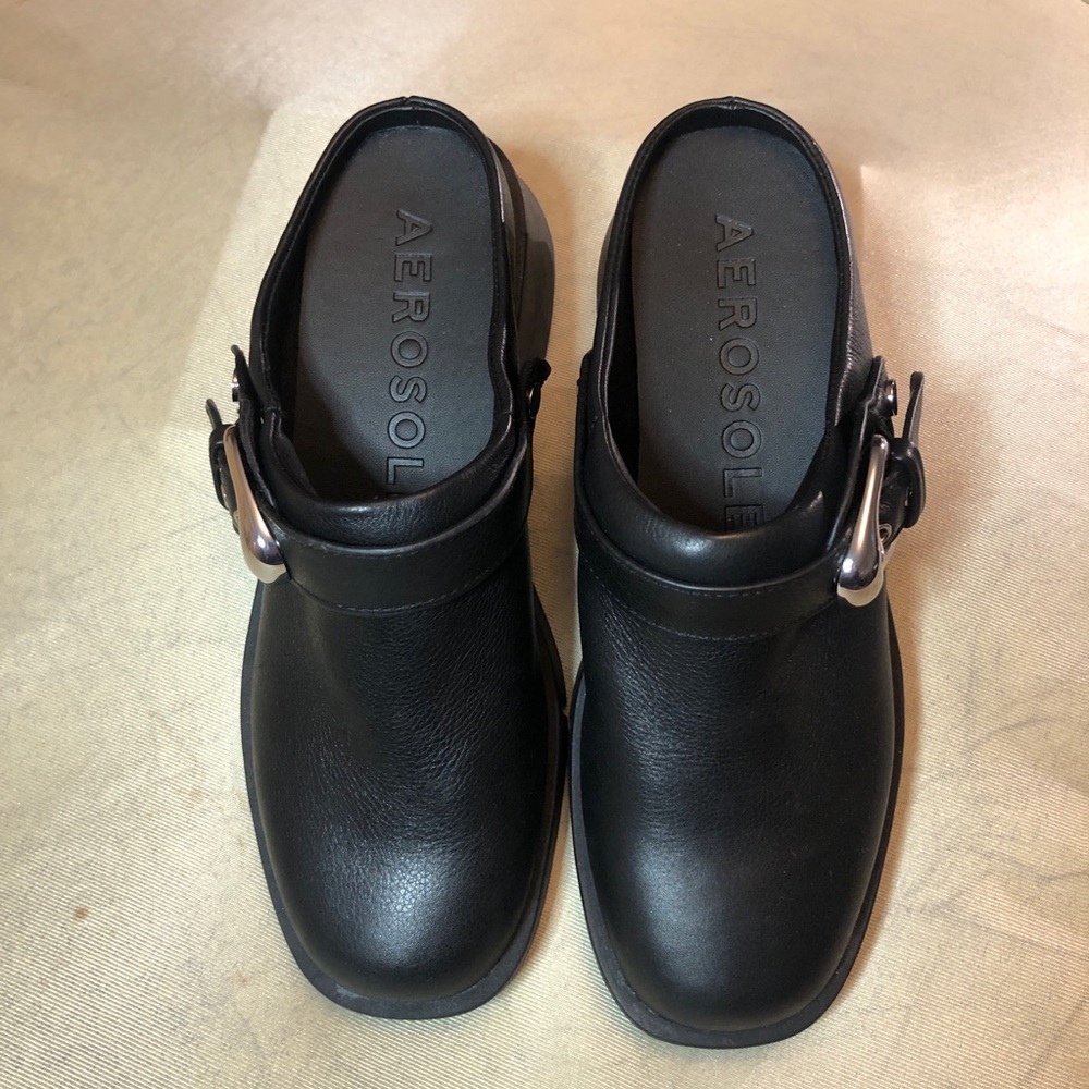 AEROSOLES Black Platform Shoes for Women
